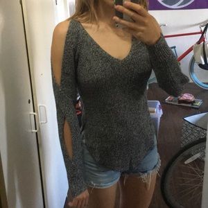 American eagle cut out sweater